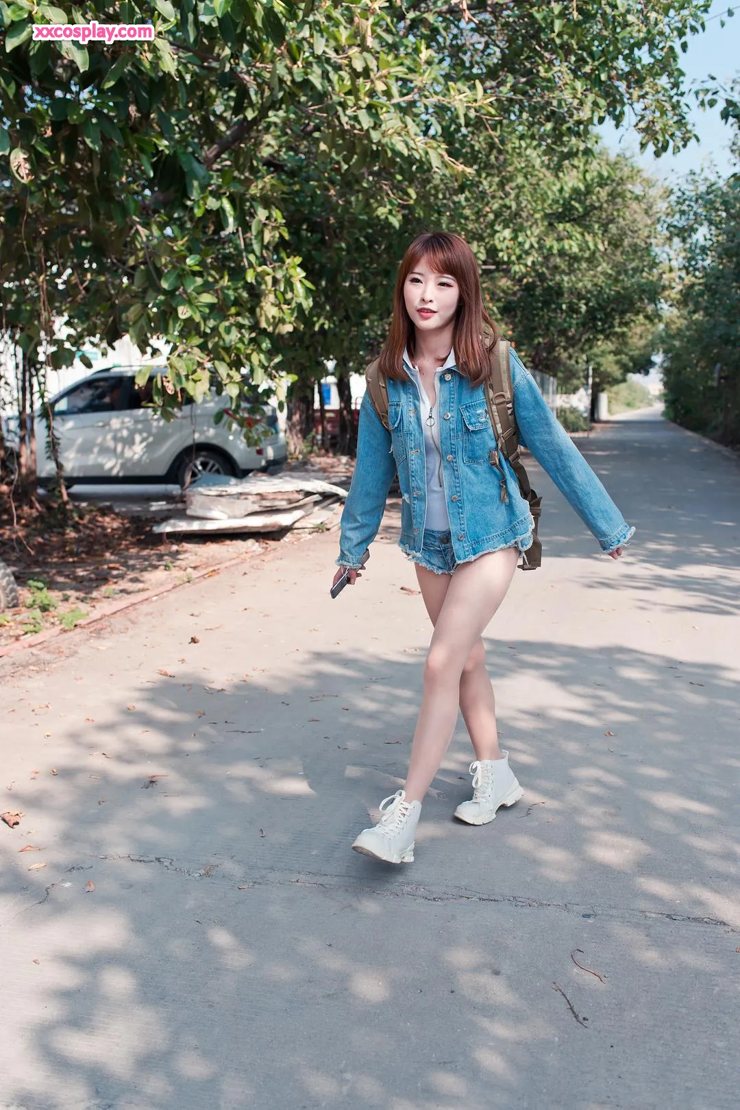 Yuno Shimizu: Denim Street Snaps at Seagull Island